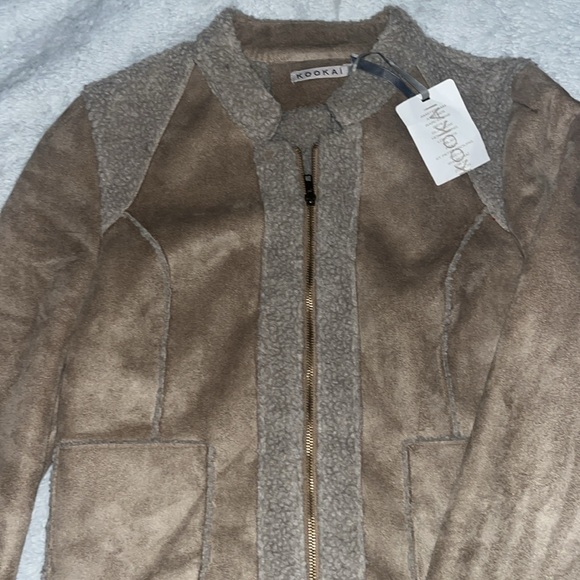 KOOKAI NWT jacket sesame collr all new with tags ! - Picture 2 of 3